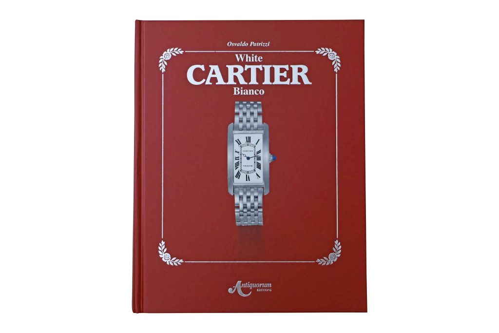 White Cartier Bianco by Osvaldo Patrizzi is a holy grail amongst watch collectors and is considered to be an exceedingly rare horology books. 📷 © Baer & Bosch Auctioneers