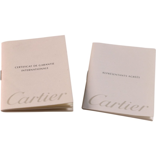 Cartier Watch Certificate of Guarantee Booklets AcquireItNow.com