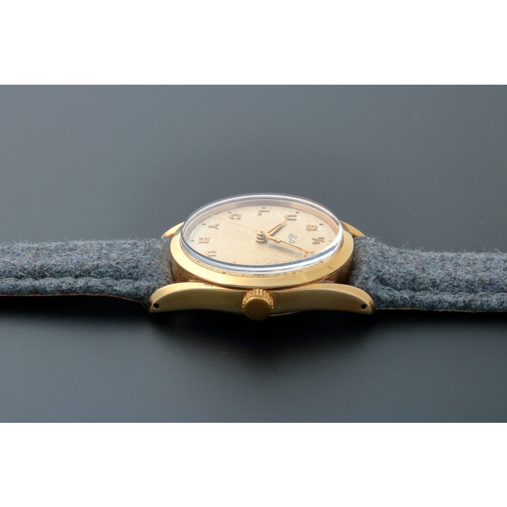 14k Yellow Gold Rolex 5590 Eaton 1/4 Century Bombay Oyster Watch Vintage AcquireItNow.com