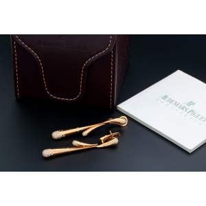 Audemars Piguet Givrine Rose Gold Diamond Earrings AcquireItNow.com