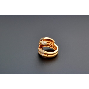 Audemars Piguet Givrine Rose Gold Diamond Ring AcquireItNow.com