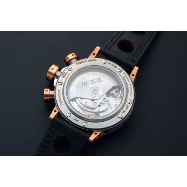 B.R.M. Chronograph Tutone Watch V8-44-GT-5N-CG AcquireItNow.com