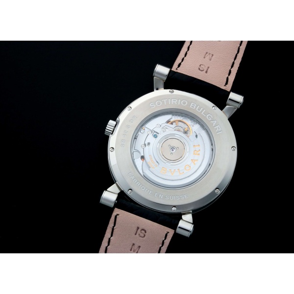 Bvlgari Sotirio Retrograde Date Watch 101706 SB42BSLDR AcquireItNow.com