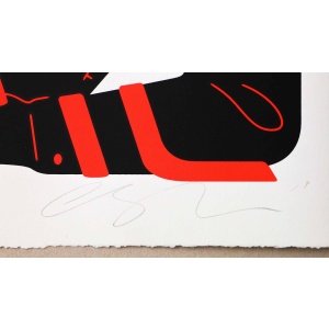 Cleon Peterson Talk Print White LTD ED 150 AcquireItNow.com