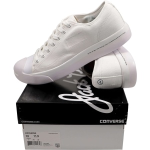 Converse JP Modern Ox White Sneakers 160158C Size 10 AcquireItNow.com