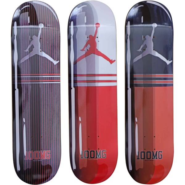 Denial Air Jordan Skateboards 3 Deck Set AcquireItNow.com