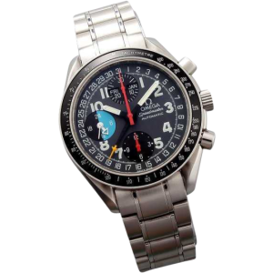 Special Edition Black Grey Omega Speedmaster Watch AcquireItNow.com