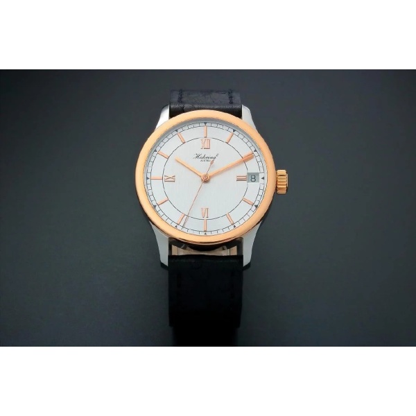 Gents Tutone Gold Habring2 Jumping Seconds Watch AcquireItNow.com