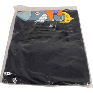 Hebru Brantley Flyboy Long Sleeve Shirt Black XXL AcquireItNow.com