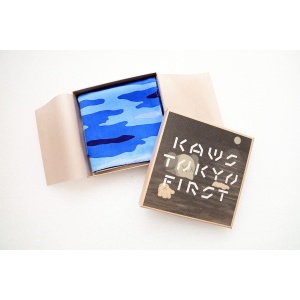 KAWS Tokyo First TIDE Handkerchief AcquireItNow.com