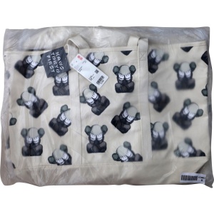 KAWS x Uniqlo Tokyo First Tote Bag AcquireItNow.com