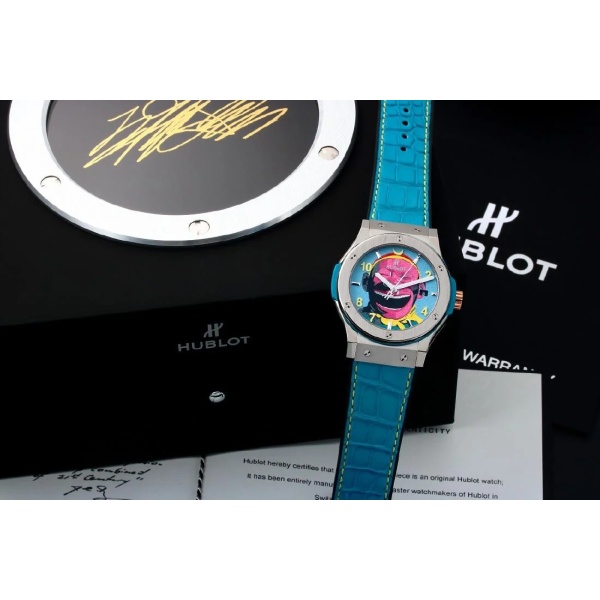 Limited Edition Hublot Fusion Yue Minjun Art Watch 542.NX.6699.LR.MYC16 AcquireItNow.com