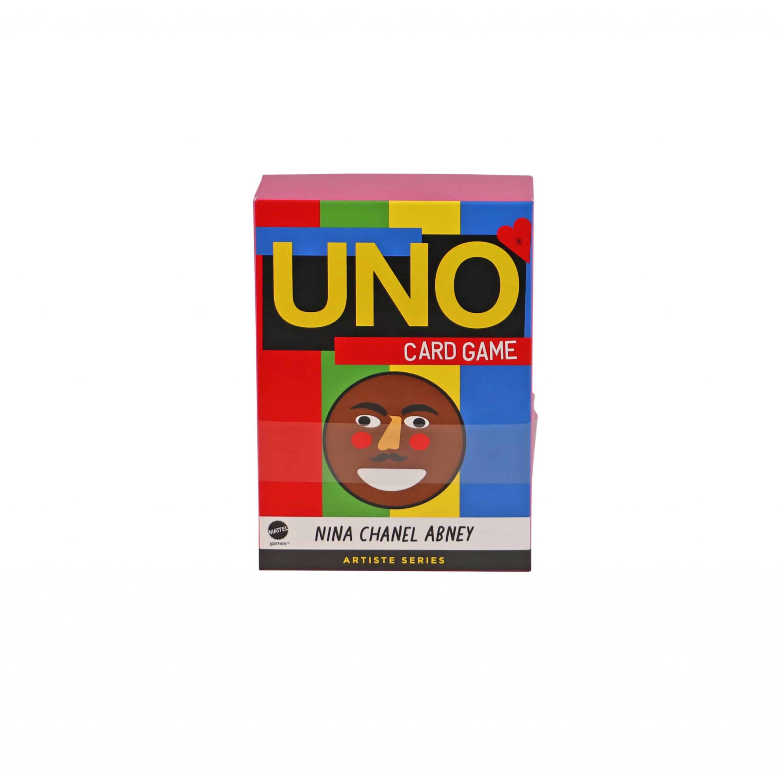 Nina Chanel Abney Uno Card Game Artiste Cards Deck Mattel