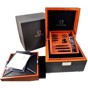 Omega Speedmaster 50th Anniversary Watchmaker Tools Watch Box AcquireItNow.com