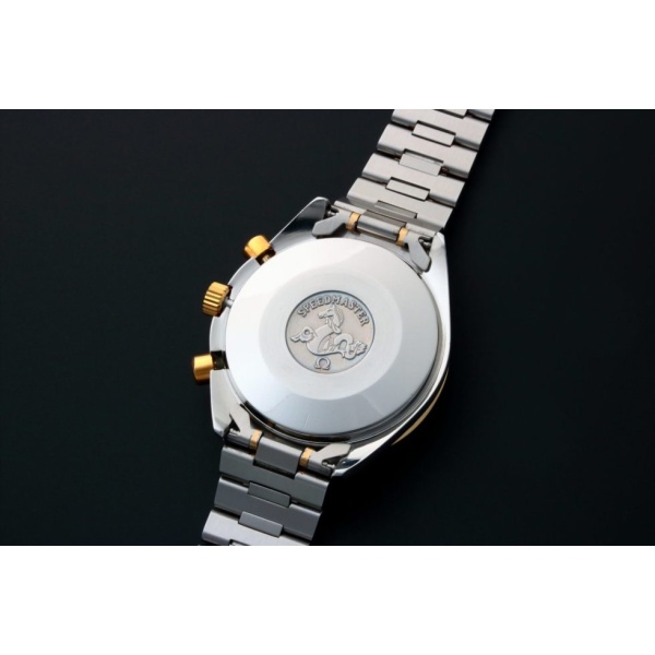 Rare Omega Speedmaster Tutone Watch with Silver Dial 175.0032 AcquireItNow.com
