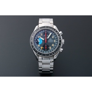 Omega Speedmaster Mark 40 AM/PM Triple Calendar Watch 3520.53 AcquireItNow.com