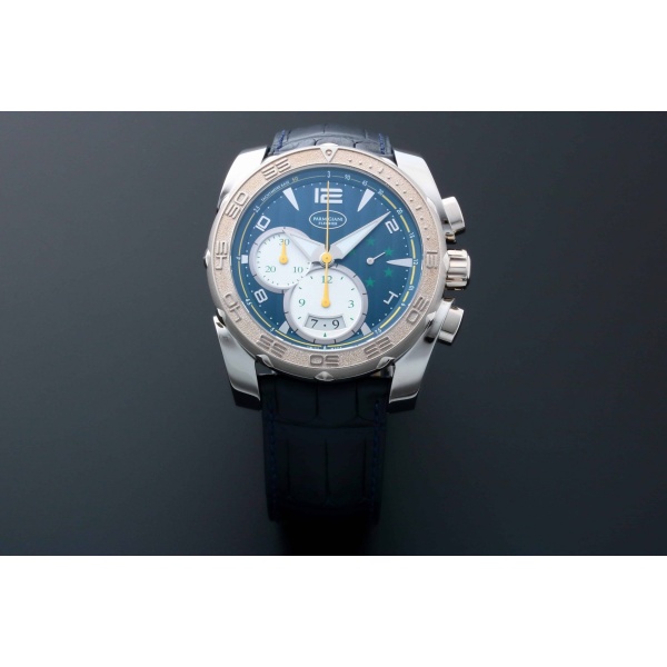 Parmigiani Fleurier Pershing Watch Titanium and White Gold CBF AcquireItNow.com