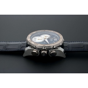 Parmigiani Fleurier Pershing Watch Titanium and White Gold CBF AcquireItNow.com