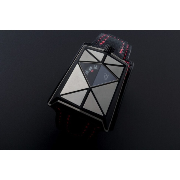 ROMAIN JEROME SPACECRAFT LINEAR JUMPING HOURS RETROGRADE WATCH RJ.SC.AU.001.01 AcquireItNow.com