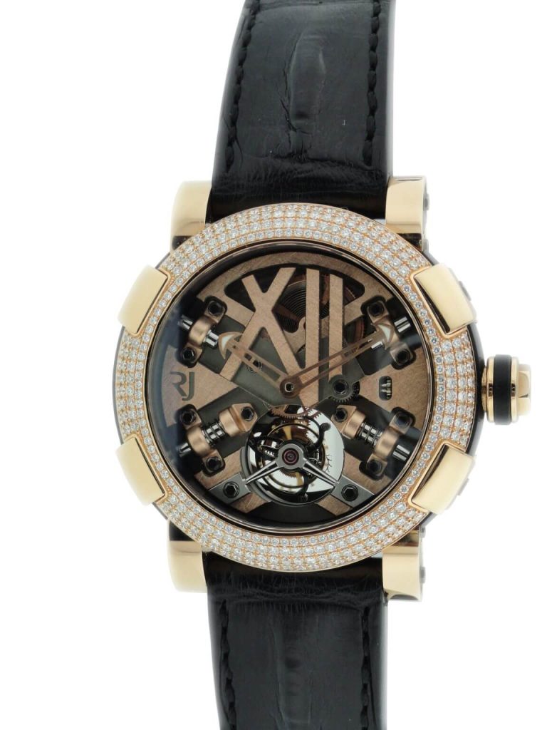 Romain Jerome Titanic Steam Punk Tourbillon with diamonds. 📷 © Baer & Bosch Auctioneers