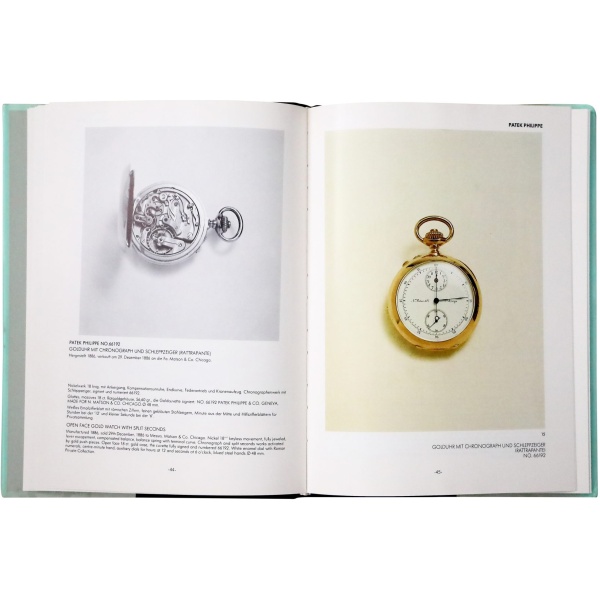 Uhren Von Patek Philippe Watch Book H. Vogel AcquireItNow.com