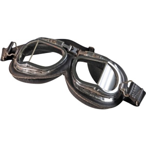 Vintage Racing Aviation Motorcycle Goggles Made In England AcquireItNow.com