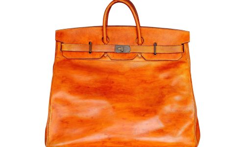7 Hermes Leather Steamer Travel Bag HAC 50 - LIFESTYLE